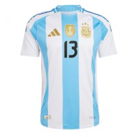 Maglia Calcio Argentina Cristian Romero #13 Prima Divisa Copa America 2024 Manica Corta